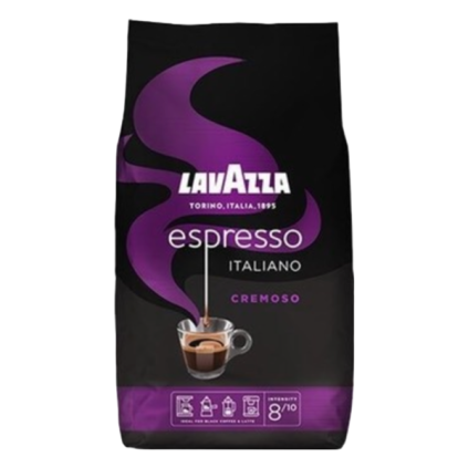 lavazza espresso cremoso 1kg zrnkova kava original
