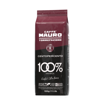 mauro caffe centopercento 1kg zrnkova kava